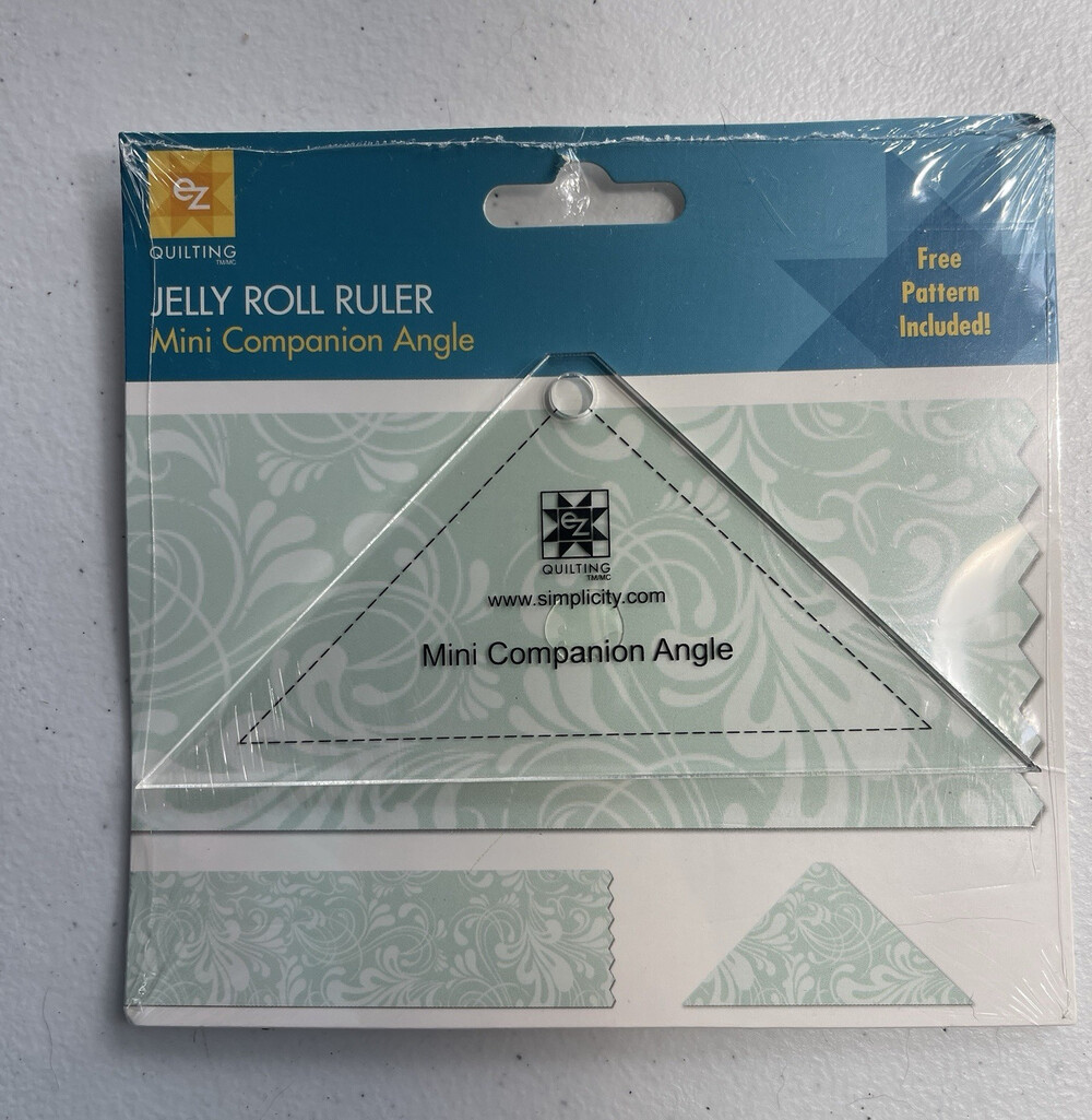 EZ Quilting Jelly Roll Quilting Ruler Mini Companion Angle 882235
